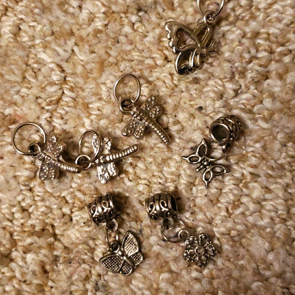7 charms for crafts and jewelry making